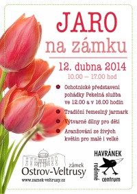 plakát: Jaro na zámku